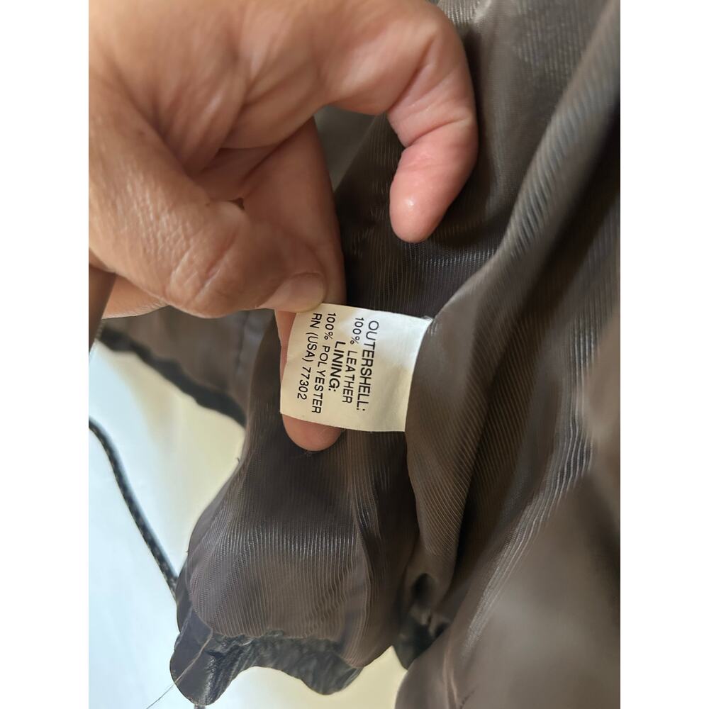 Zara Leather Jacket - Picture 7 of 8